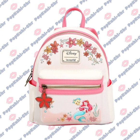 Loungefly Handbags - Loungefly Disney Little Mermaid Floral Backpack
